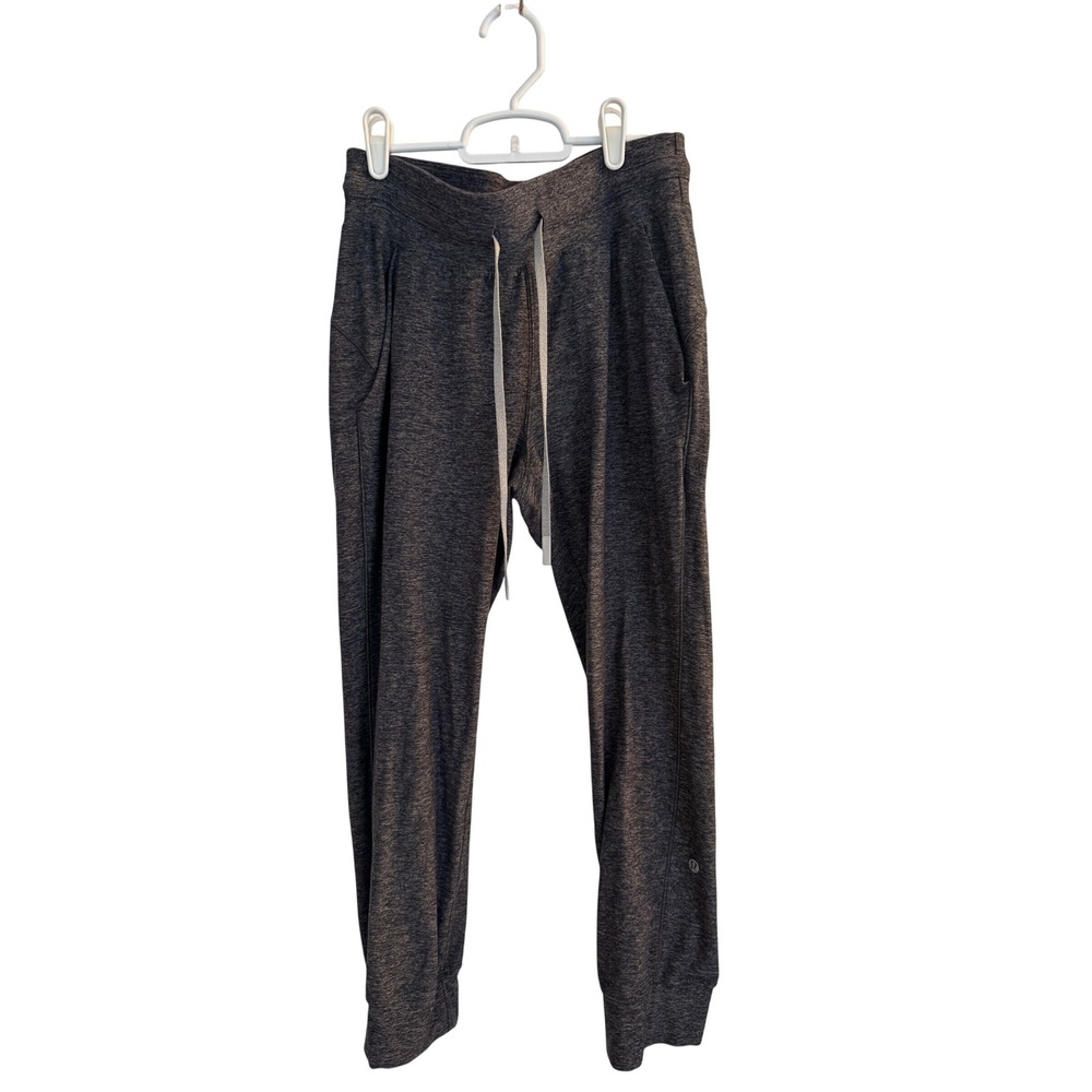Lululemon Joggers Women's 6 Grey Heathered Align Activewear Tapered Pockets
